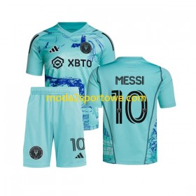 Koszulka Inter Miami Lionel Messi 10 Special Dziecięcy Domowe Stroje Piłkarskie 2023/24 Krótki Rękaw